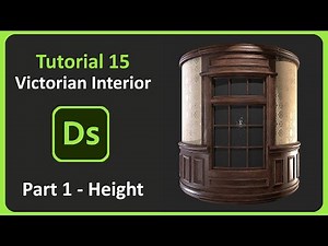 Substance Designer | Tutorial 15 - Victorian Interior | Part 1 - Height