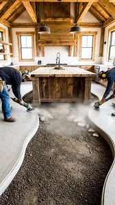 697K views · 6.4K reactions | incredible  Epoxy River Floor Installation in Rustic Cabin! #epoxy​ #DIY​#home​ #viral #transformation #timelapse #homedesign | Abeeha Official | Facebook