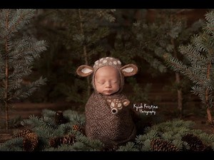 Newborn Face Insert Composite Tutorial with Pixiedrops Backdrops Digital