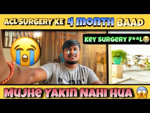4 Month After ACL Surgery… Doctor Ne Jo Bola Sunke Main Shock Ho Gaya 😨 #aclrecovery #vloggerlife