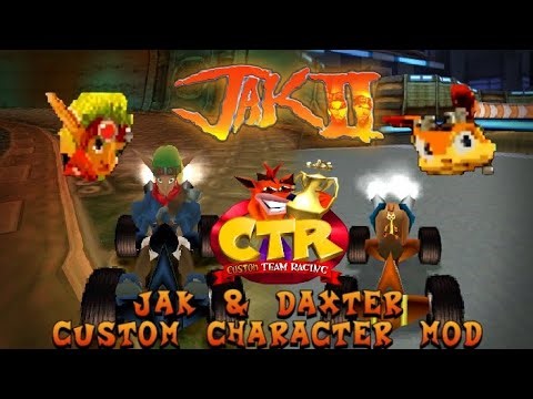 CTR Crash Team Racing: Jak & Daxter Custom Character Mod
