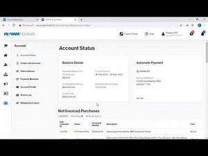 How to View Your Cloud Marketplace Account Status