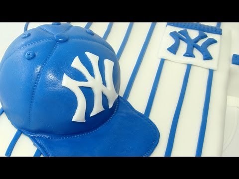 Baseball Cap Cake Tutorial (Dort - basebalová čepice)