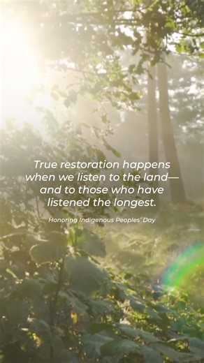 Indigenous communities hold generations of wisdom about restoring and protecting the land. Their knowledge isn’t just history—it’s a living guide for how to nurture balance between people and planet. True land restoration happens through co-creation: listening, learning, and working with local communities who know the rhythms of their ecosystems best. Their stewardship shows us that healing the Earth begins by honoring the deep relationship between culture and nature. When we collaborate and cen