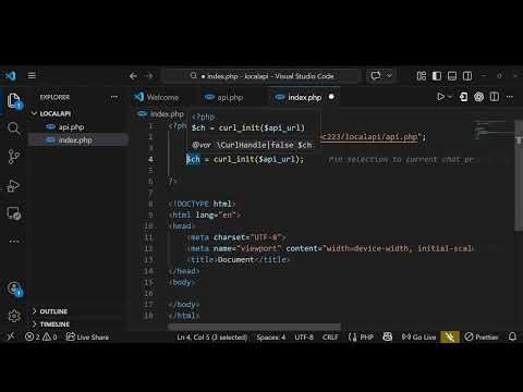 How to create your own simple local api + how to retrieve & display that local api