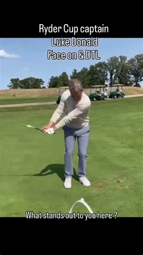 Ryder cup captain and short game master wizard Luke Donald Luke has always had a phenomenal short