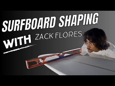 HOW TO SHAPE A SURFBOARD PART 7; CONCAVE & FINE SANDING