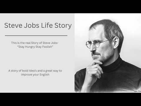 The Life of Steve Jobs || Learn English & Improve Skills .✅