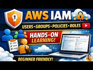 AWS IAM Explained | Users, Groups, Policies & Roles (Hands-On for Beginners)