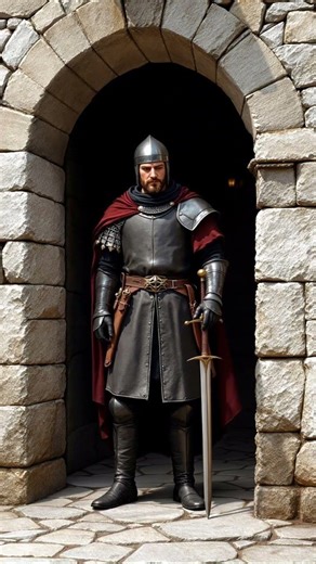 Unlike double-edged swords, the falchion had a broad blade designed for powerful cutting blows.