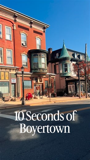 10 seconds of Boyertown, PA 🍁 | Berks County Views