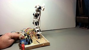 Heavy Duty Trainable Robot Arm