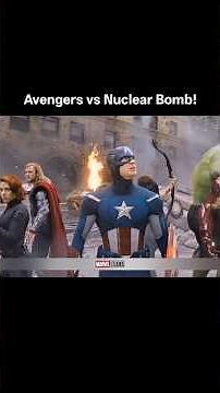 Avengers vs Nuclear Bomb! #marvel #avengers #mcu #marvelmovies