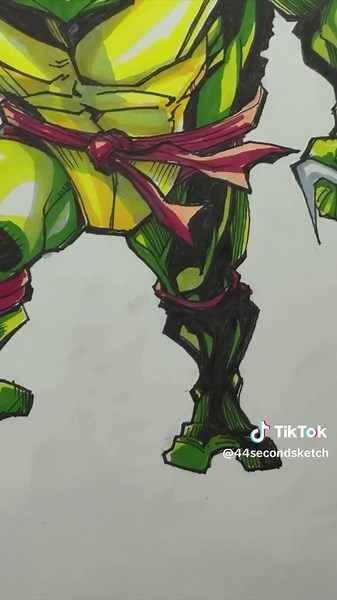 Teenage Mutant Ninja Turtles, Raphael!! #tmnt #animation #anime #cartoon #turtles