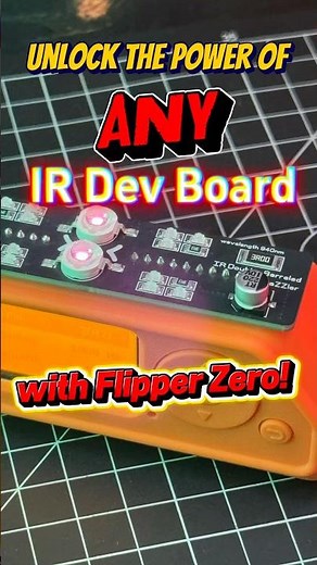 Unlock the Power of Any IR Dev Board with Flipper Zero!