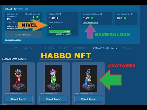 TODO LO QUE NECESITAS SABER DE HABBO NFT / ¡TUTORIAL! EXPLICAMOS TODAS LAS SECCIONES DE HABBO NFT