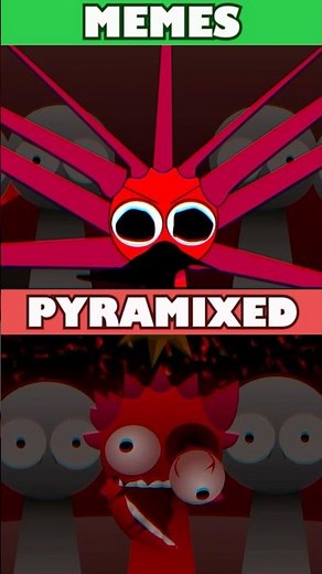 Incredibox Sprunki Pyramixed but MEMES VS Sprunki Pyramixed OG *HORROR VERSION*