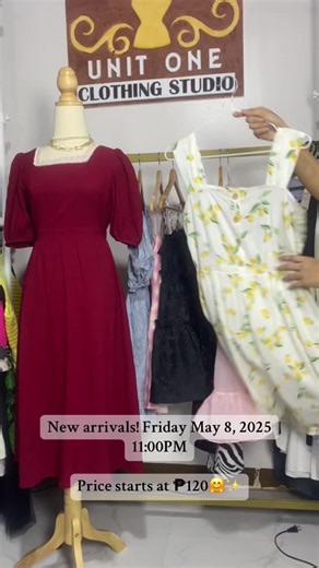 See you all tomorrow @Unit 1 Clothing Studio