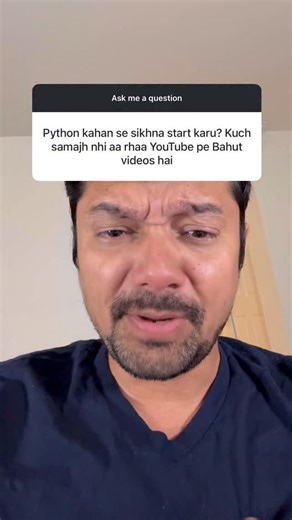 Dr. Ashok K. Sharma on Instagram: "Start learning Python step by step. @analyticscareerhub #datawithashok"