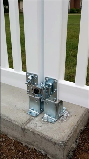 Vinyl fence gate hardware checklist for smooth closing and no sag
