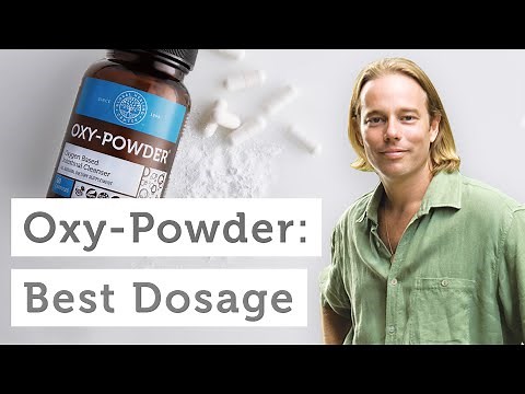 Oxy-Powder: What's the Best Dosage When Performing a Colon Cleanse?