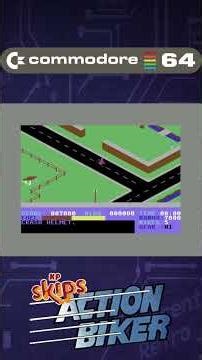 Action Biker - Commdore 64