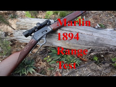 Range Test of my Marlin 1894 .357 Magnum Lever Action