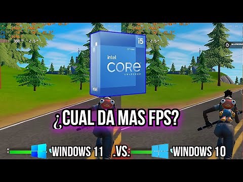 Windows 10 VS Windows 11 en Procesadores Intel de 12ª generación ¿Cuál da mas FPS?