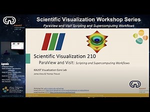 SciVis 210: ParaView and VisIt Supercomputing Workflows