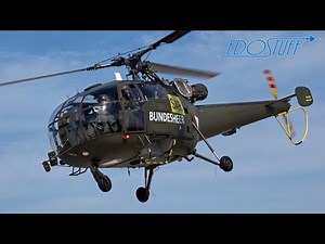 Aerospatiale SA-316B Alouette III Pair Takeoff - Split Airport LDSP/SPU