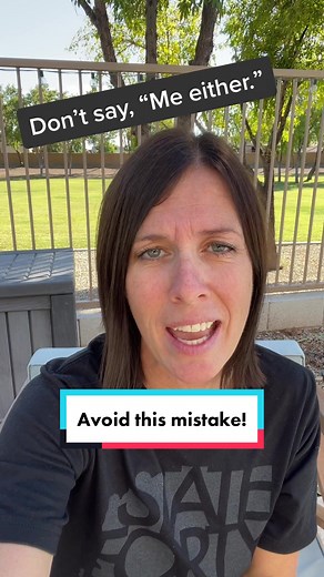 Avoid the Common English Mistake: Use 'Me Neither'