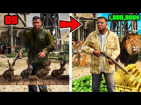 PASO de CAZADOR POBRE a MILLONARIO en GTA 5!