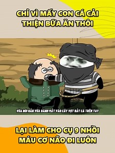 Chỉ vì mấy con cá cải thiện bữa ăn mà lại làm cho cụ 9 nhồi máu cơ não #gauhaihuoc #haihuoc #hoathinhtrungquoc #cauca #hoathinh | Gấu Hài Hước