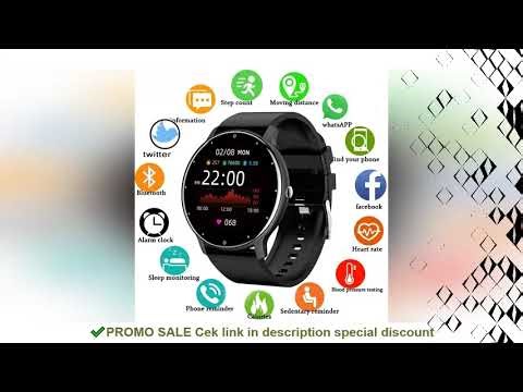 LIGE Smart Watch Women Men Full Touch Screen Bluetooth Call Smartwatch Waterproof Sports Fitness Tra