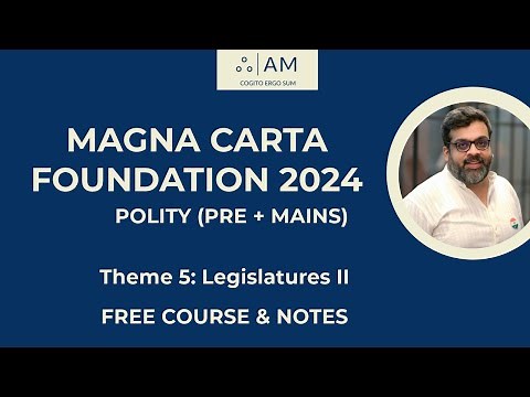 Theme 5 | Legislatures II | Polity | Magna Carta Foundation