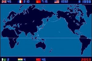 Animated Map of 2,053 Nuclear Explosions Between 1945-1998