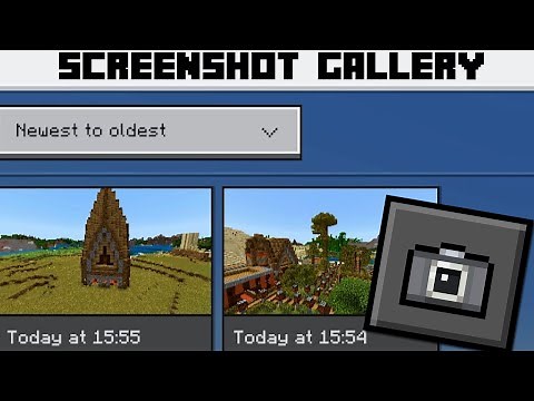 Minecraft Bedrock FINALLY Gets a Screenshot Button! (1.21.30)