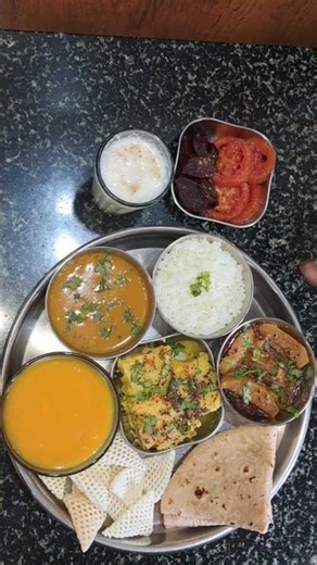 Sunday Special Lunch Thali | Dal Chawal & Sabji | Perfect Indian Meal