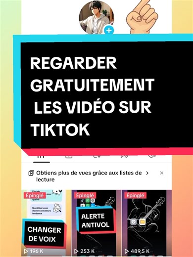 regarder 200 vidéos sur tiktok sans forfait internet #views #astuce #malitiktok🇲🇱 #telephone