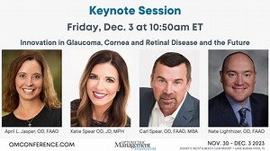 We’re three weeks out from Optometric Management Symposium, offering...