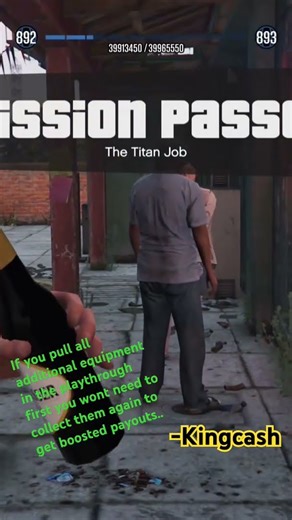 the Titan job. max payout. hard mode solo. Oscar Guzman flies again.
