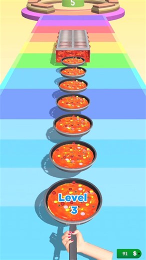 Pizza Stack Game gameplay #shorts