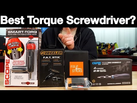 Best Torque Screwdriver? Fix It Sticks, Wheeler, Real Avid, Capri P2