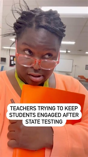 4.2K views · 202 reactions | What do you do to keep your students engaged after state testing? 浪 #leslierobcomedy #teachercomedy #teacherhumor #statetesting | Leslie Rob Comedy | Facebook