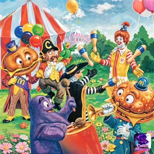 ColorMaster By Number - Ronald Macdonald And Friends Mcdonaldland (Characters Pics)
