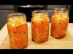 How To Make Atchara #PickledGreenPapaya #PinoyStyle #homemade