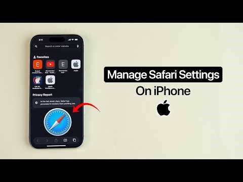 How to Manage Safari Settings on iPhone?