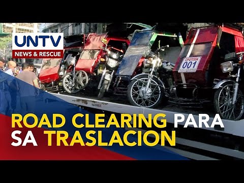Clearing operations ng MMDA para sa Traslacion 2024, sinimulan na