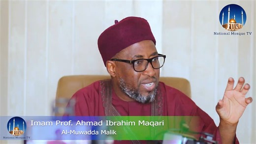 National Mosque Saturday Ta'alim Presen, Muwadda Malik , Kitabul Mukatab , By Imam Prof, Ahmad Ibrahim Maqari. | National Mosque TV