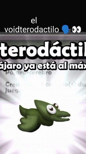 Humor y Memes con el Voidterodactilo